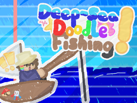 Deep-Sea Doodle Fishing! [ Scratchtober Day 6 ]