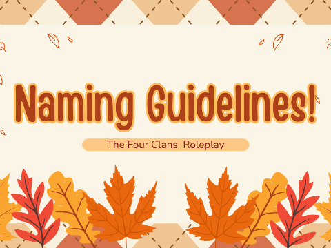 Naming Guidelines!