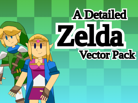 A Detailed Zelda Vector Pack!