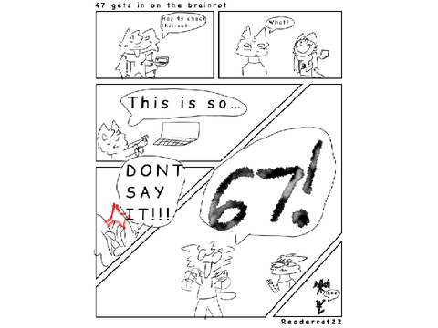 47 gets in on the brainrot
