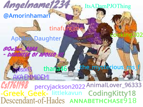 How many demigods can we get to sign this? remix remix remix remix remix remix remix remix re… remix