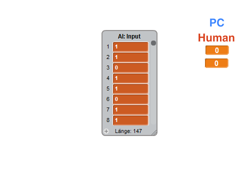 Four in a row Neural Network
