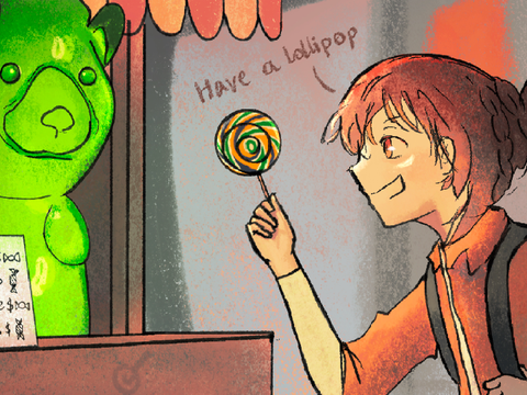 Have a lollipop