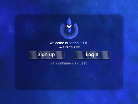Setup screen (Very W.I.P)