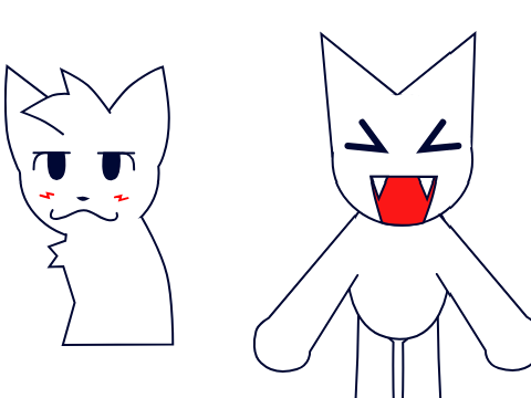 the 2 cats 