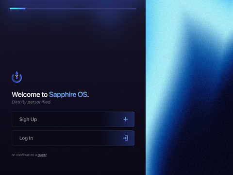 SapphireOS UI || FINALISED prolly*