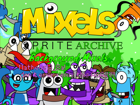 Mixels Sprite Archive - Background Mixels V70.7