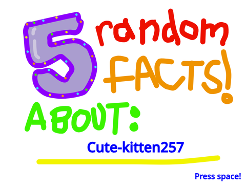5 Random Facts About Me remix
