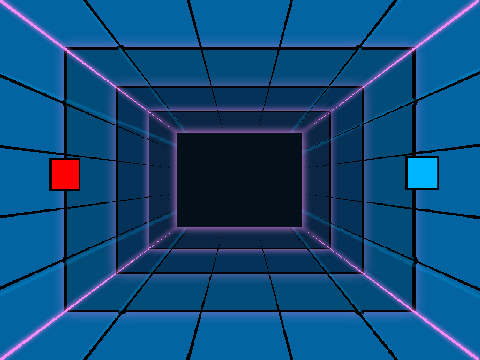 A Game of Tag: Two-player