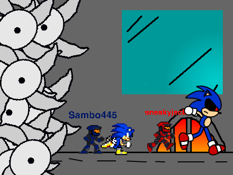 Add yourself running away from the slicers! Remix