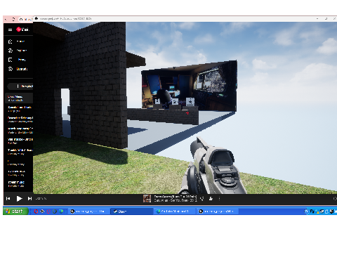 messing with unreal