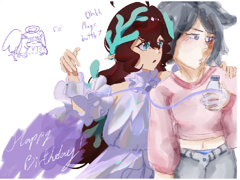 Happy (Belated) Birthday @Hahaboo5w5