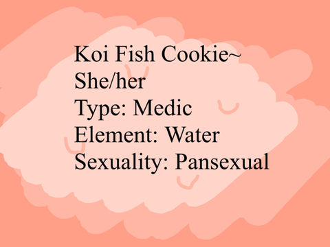 Crk OC [ARTIST NEEDED!] : Koi Fish Cookie
