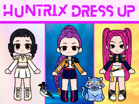 Huntrix Dress Up Mira , Rumi And Zoey