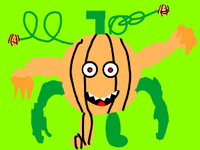 Pumpkin Monster (Scratchtober)