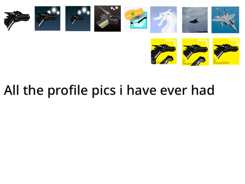 All the profile pics i have ever had