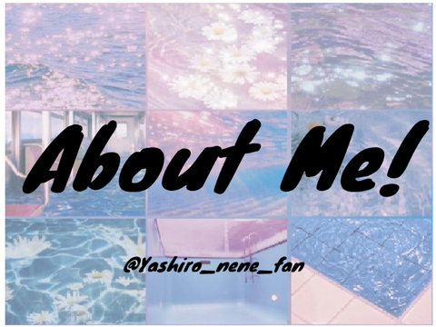 ♥About me!♥