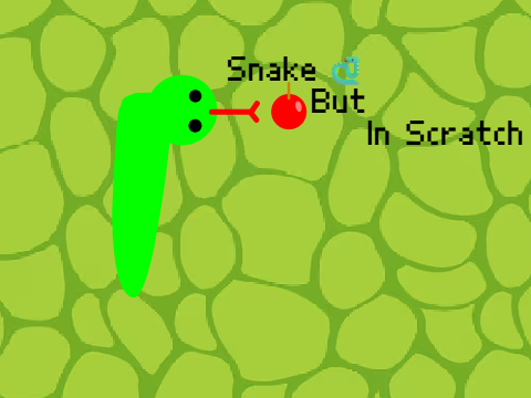 Snake: But in Scratch #all #snake game #games #snake