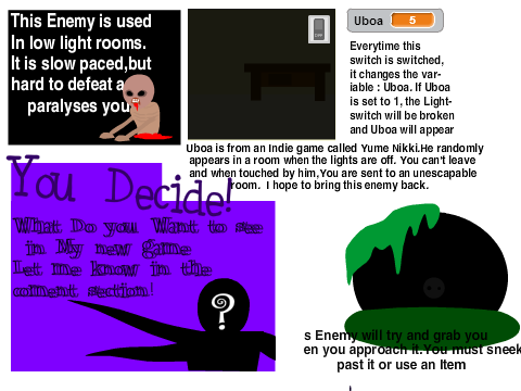 Horror Game Sprites (Warning : Scary)