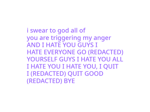 i quit...