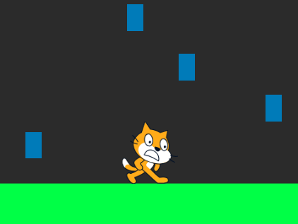 Sad Scratch Cat