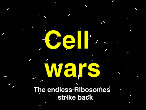 Cell Wars: The Endless Ribosomes Strike Back (a comic)