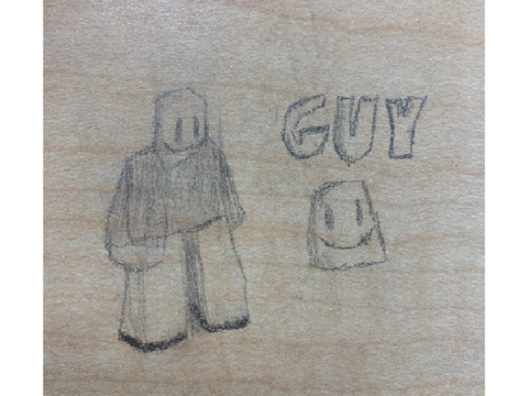 smth i drew on the desk during class today