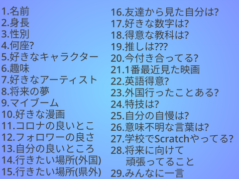 自問自答用シート　総集編 remix