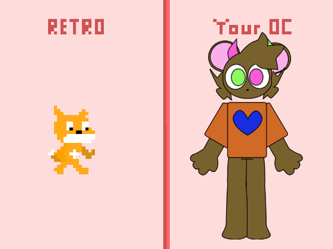 Your OC in Retro