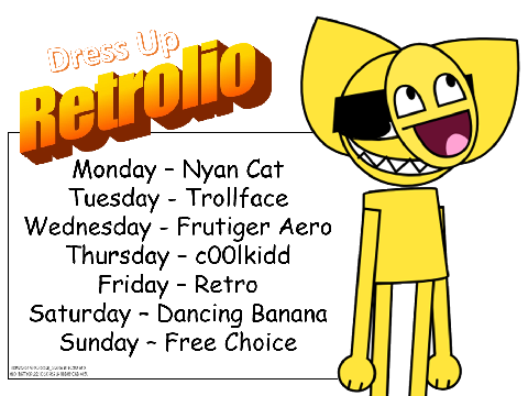 Dress Up Retrolio Week (CHALLENGE)