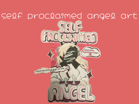 self-proclaimed angel inspired art