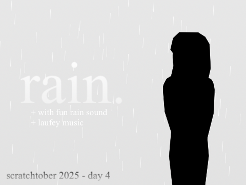 rain - scratchtober 2025 - day 4