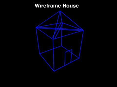 Wireframe House