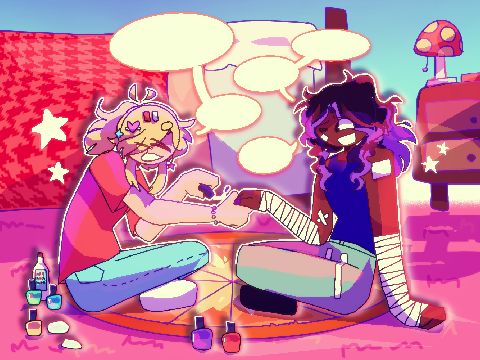Made by TheDoodledFanta - Candy and Goo Art