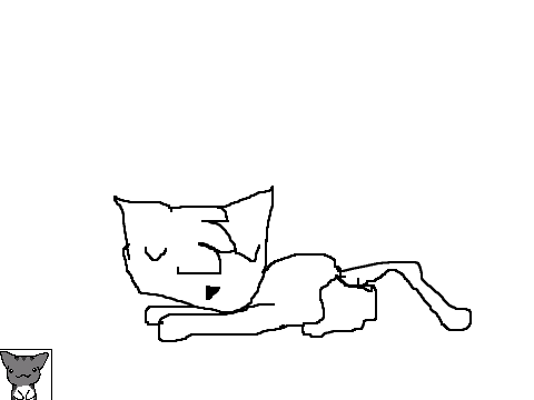 Breathing Cat Animation