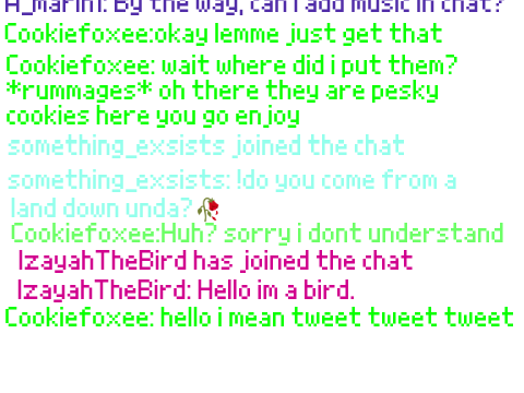 Add yourself in a chat collab 