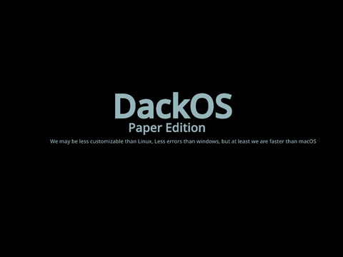 DackOS 4.0 - Paper