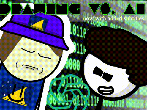 Drawing vs AI [Ft: @Logo-boi]