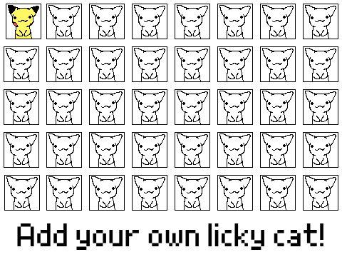 Create your own Licky Cat!
