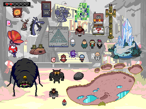 Gravity Falls RPG sprite pack