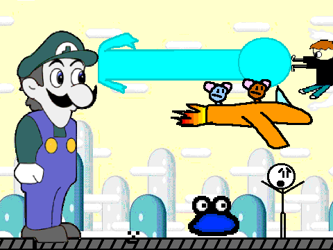 ADD YOURSELF RUNNING FROM WEEGEE!