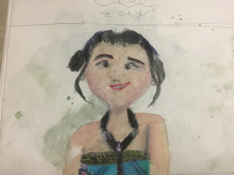 Drawing zoey!