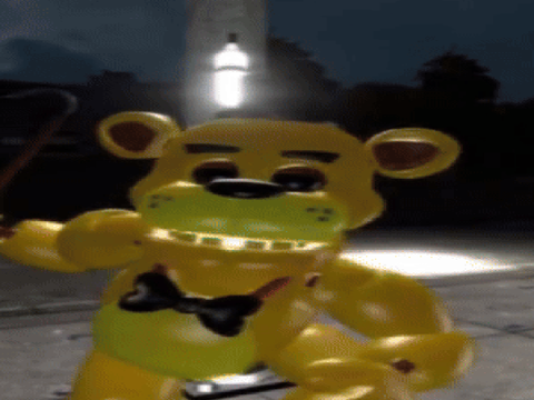 i’m golden freddy, i like to scare