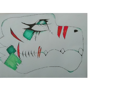Halloween Dragon Puppet Update