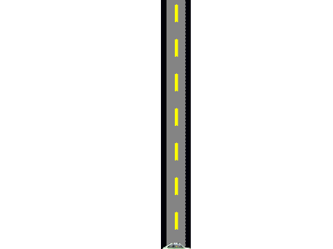 3-D road