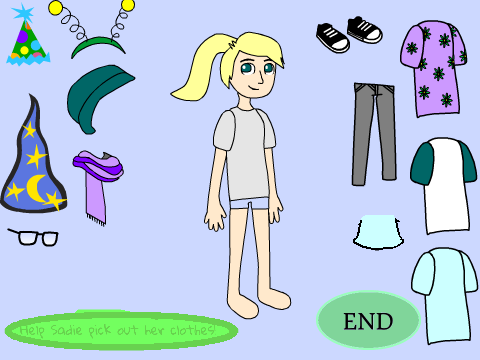 Dress Up Sadie!
