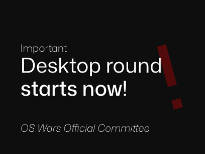  [IMPORTANT] Round 3 starts today! 