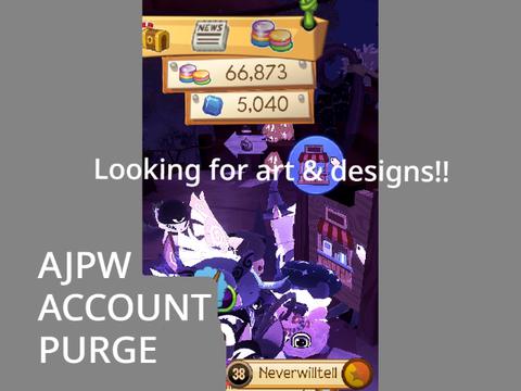 AJPW account purge!! (LF: Art & designs)