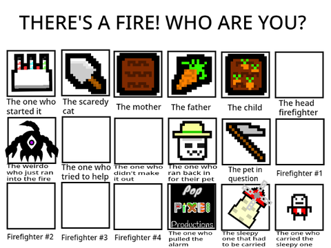 THERE'S A FIRE! WHO ARE YOU? remix remix remix