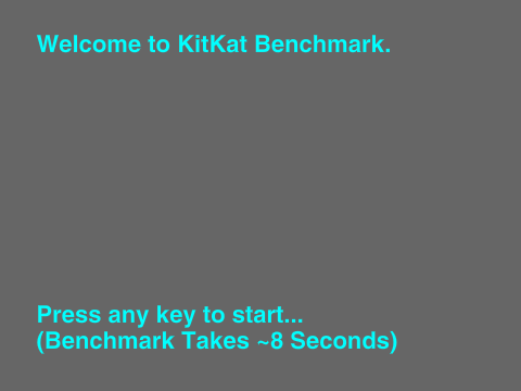 KitKat Computer Benchmark